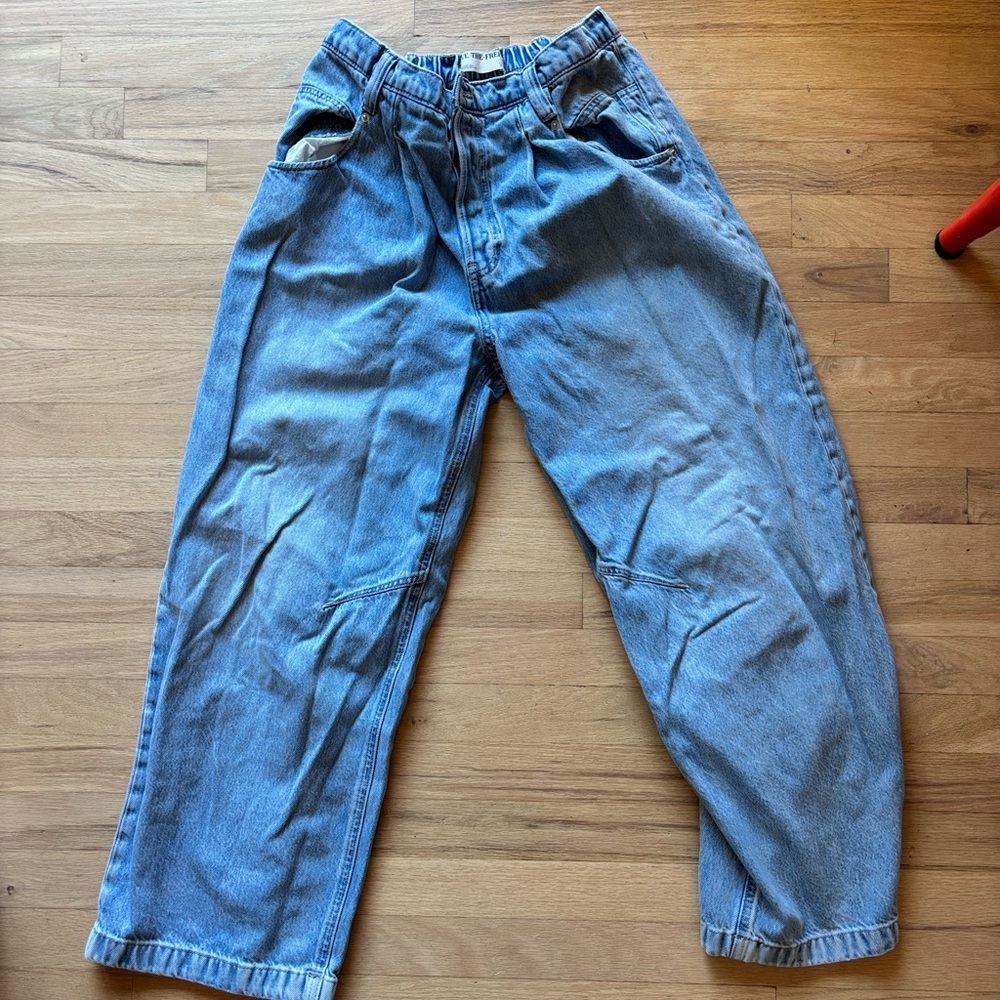 We The Free crvy Nash barrel pull on jeans